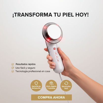Masajeador Corporal 3 en 1 Reafirmante y Relajante |  Moldea tu cuerpo y reafirma tu piel sin salir de casa