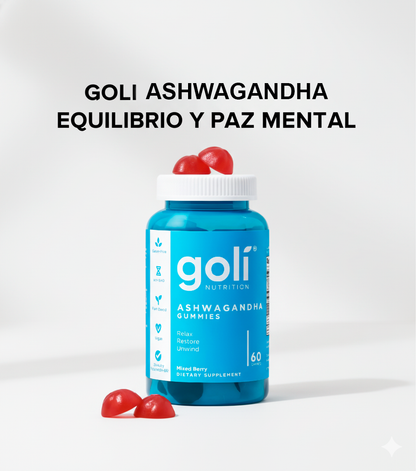 GOMAS GOLI NUTRITION | Recupera tu calma, tu enfoque y tu energía